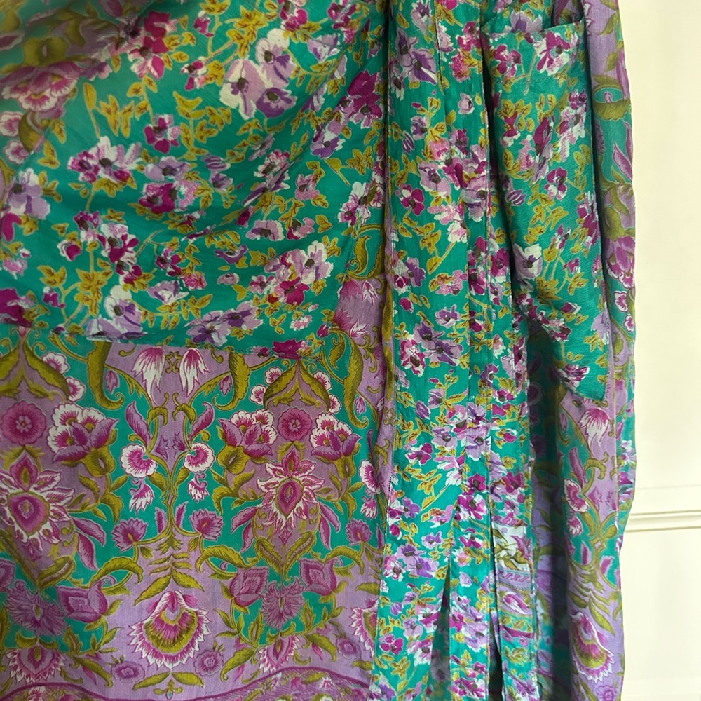 Floral Kimono Robe - Picture 4 of 5